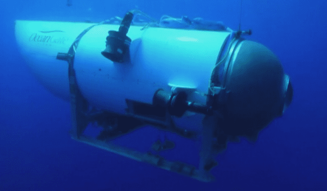 El submarino Titán desapareció el domingo 18 de junio. Foto: EFE   