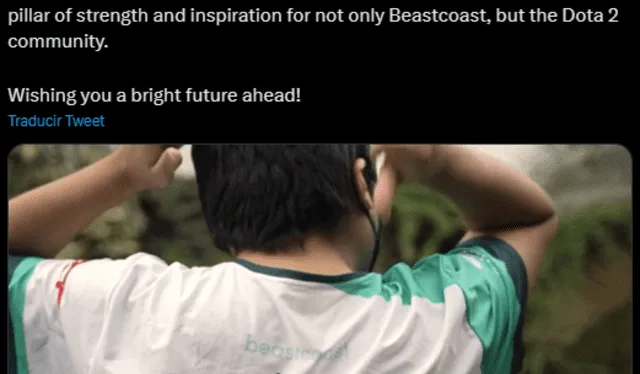  Beastcoast anunció el retiro de K1. Foto: Facebook<br><br>    