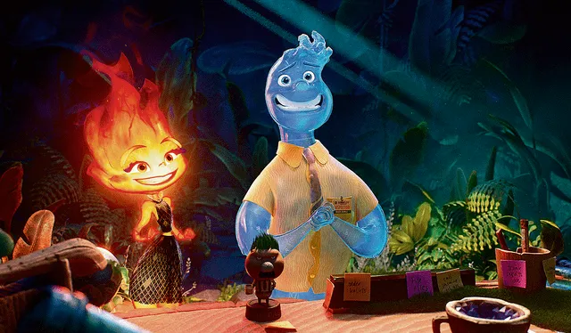 "Elementos" fue dirigida por Peter Sohn. Foto: Pixar   