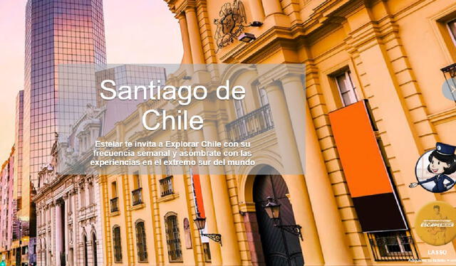  Estelar anuncia la reanudación de los vuelos entre Caracas y Santiago de Chile. Foto: Estelar   