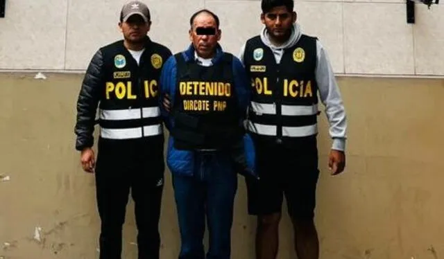 Zósimo Cóndor Fernández contaba con una orden de captura vigente por terrorismo. Foto; PNP   
