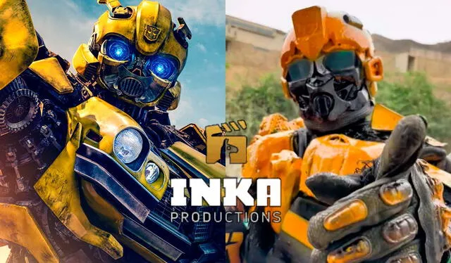 Bumblebee tendrá su versión XXX en la nueva película de Inka Productions. Foto: composición LR/Paramount Pictures/TikTok de Inka Productions    