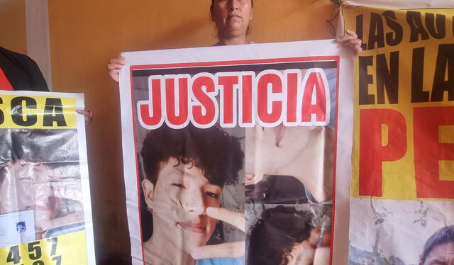  Bedy Rojas es madre de Brandom Cruz quien exige justicia. Foto: Erwin Valenzuela, La República   
