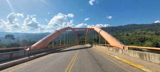  Puente Puerto Ocopa, en Río Tambo donde desaparecieron cuatro personas. Foto: Erwin Valenzuela, La República   