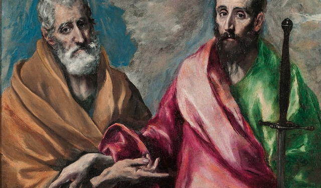 San Pedro y san Pablo por El Greco. Foto: El Greco   