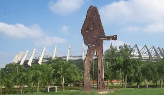 Conoce la ubicación de esta estatua. Foto: Canal Antigua   