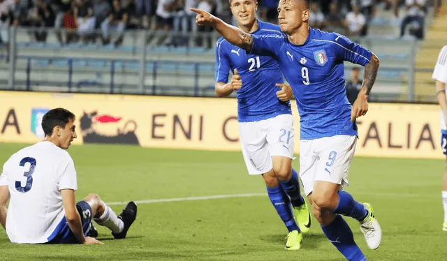 En Eslovenia también resaltaron el hecho que Gianluca Lapadula logró ser convocado una vez a la selección italiana. Foto: EFE   