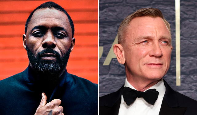Idris Elba ha sido voceado para darle vida a James Bond como sucesor de Daniel Craig, quien interpretó al agente 007 durante 15 años. Foto: composición LR/Vogue/ Mike Marsland    