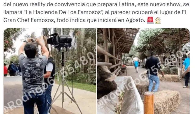 Revelan el nuevo programa de Latina que reemplazaría a "El gran chef: famosos". Foto: captura de Twitter   