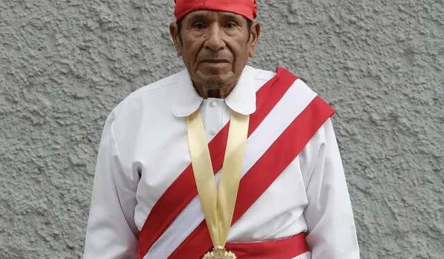 Sabino Balandra, sobrino tataranieto de Olaya, de 87 años. Foto: Marco Cotrina   