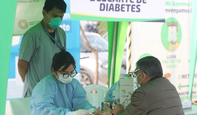  En el Perú, dos millones de personas son diabéticas. El Minsa realiza campañas de prevención. Foto: Archivo