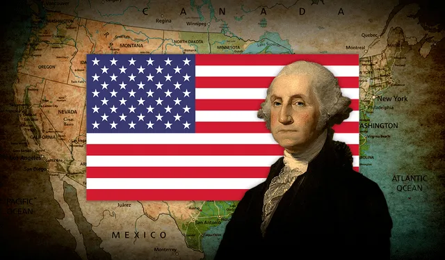 George Washington, primer presidente de Estados Unidos. Foto: difusión   