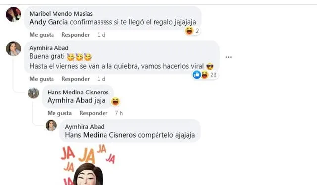  Los usuarios también piden transmisión en vivo de la entrega del premio. Foto: Captura Facebook Las Meches    