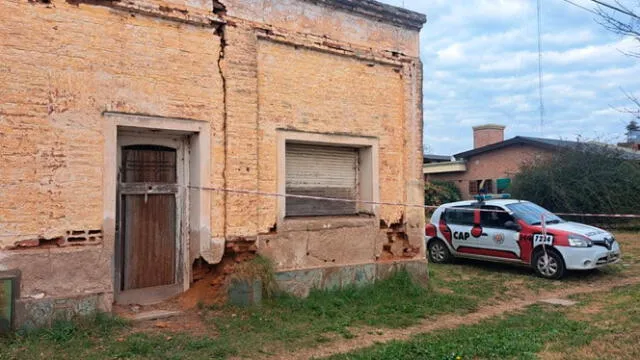 El cuerpo del menor se encontró en una casa abandonada en la ciudad de Laboulaye. Foto: El Doce   