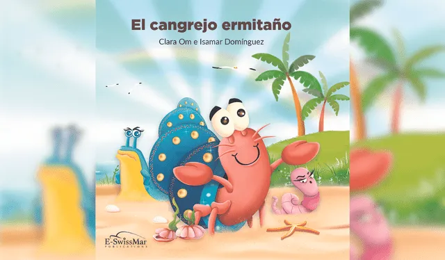  Libro de cuento infantil El cangrejo ermitaño. Foto: difusión    