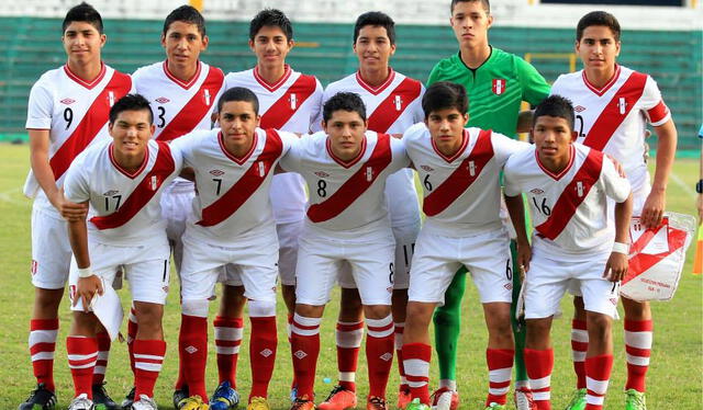 Perú ganó 5 partidos y empató 1 en el Sudamericano Sub-15 de 2013. Foto: Diario El Deber   