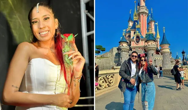  Azucena Calvay se pasea por los mejores destinos turísticos de Europa. Foto: composición LR/ Capturas de Instagram/ Azucena Calvay    