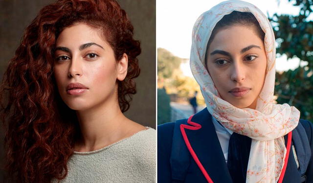 La actriz Mina El Hammani volverá a “Las Encinas” para darle vida a Nadia Shanaa. Foto: composición LR/Instagram Mina El Hammani/Netflix   