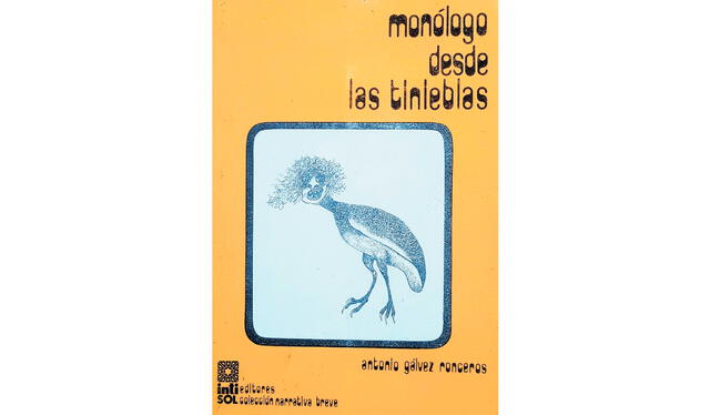  Libro del género ficción fue lanzada en 1975, escrito por Antonio Gálvez Ronceros: Foto: difusión   