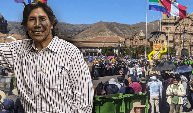  El artista César Aguilar y sus alumnos fueron los creadores de "La descarada". Foto: composición LR Alvaro Lozano/ Colectivo Todas Las Sangres    