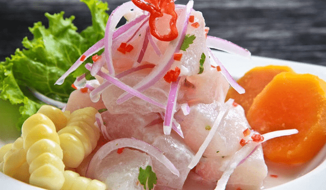 El ceviche del Perú destaca por su frescura y sabor. Foto: Perú Info   