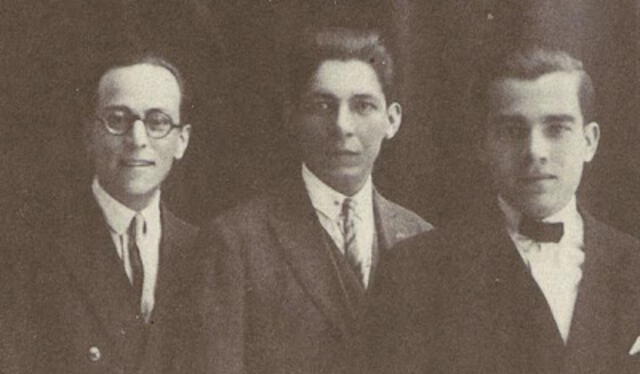 De izquierda a derecha: Eudocio Ravines, Julio Portocarrero y Luis Heysen. Foto: Ojo Izquierdo   