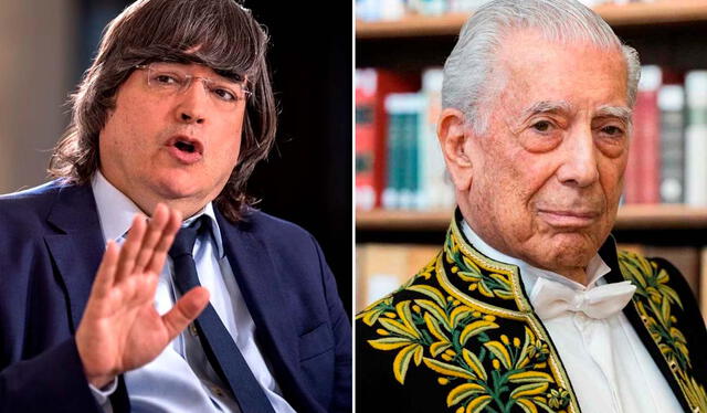 Jaime Bayly fue amigo de Vargas Llosa y recogió testimonios para averiguar el motivo de la pelea y plasmarla en su obra. Foto: composición LR/Revista Semana/academie-francaise.fr   