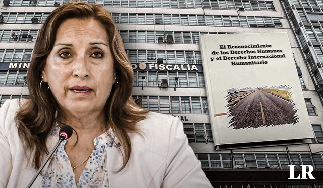 Presidenta Dina Boluarte se deberá manifestar acerca de presunto plagio. Foto: composición de Álvaro Lozano/La República   