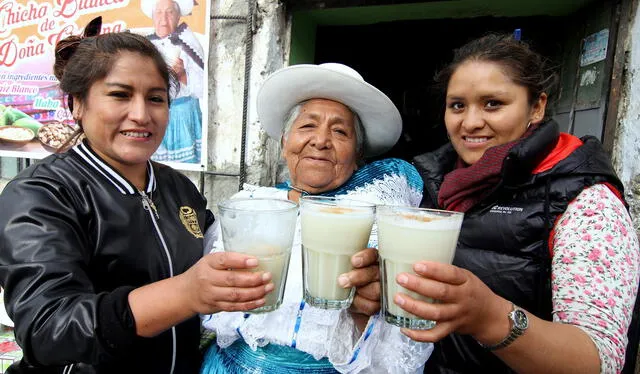  Cipriana aprendió a preparar la chicha a sus 16 años. Foto: Pensión 65   