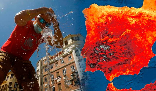 California se alista para enfrentar la primera gran ola de calor de 2025, con temperaturas que podrían superar los 100 °F en diversas regiones del estado. Foto: composición LR