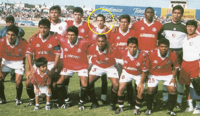El día de su debut, Fernando 'Pizarrito' García jugó de delantero junto con Pedro Ascoy. Foto: El Ciclón del Norte   
