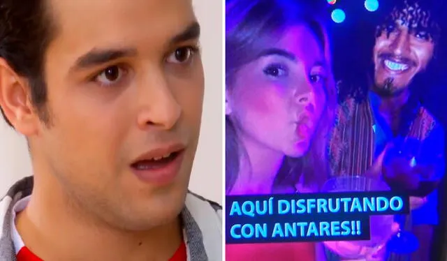 Cristóbal terminó con Laia por supuesta infidelidad con Antares. Foto: composición LR/América TV   
