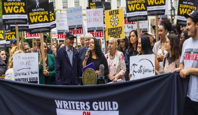 Sindicato de actores se unirá a la huelga de guionistas en protesta hacia la Alianza de Productores de Cine y Televisión. Foto: El Debate   