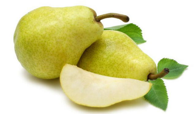  La pera es una fruta que posee un alto contenido de agua. Foto: difusión   