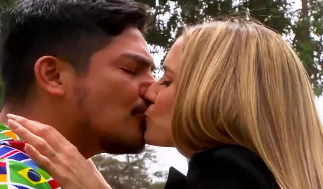 Joel y Macarena se besaron en la temporada anterior de "Al fondo hay sitio". Foto: América TV   