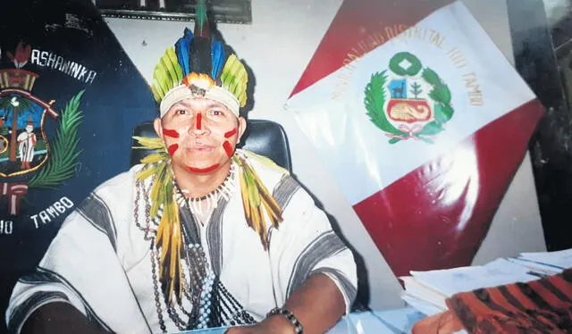  Valentía. Santiago lideraba a los asháninkas, el grupo originario amazónico más grande. Foto: difusión   