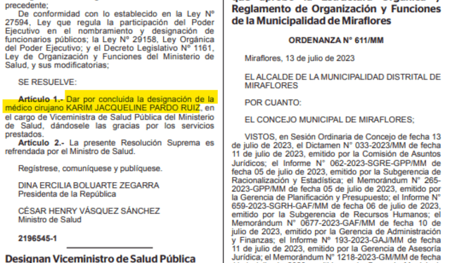  Este viernes 14 de julio designaron nuevo viceministro de Salud. Foto: El Peruano<br><br>   