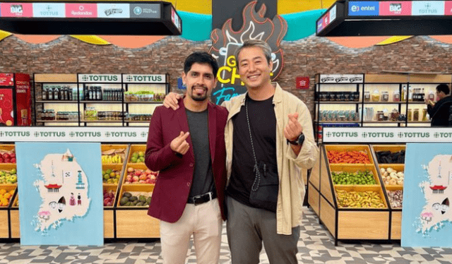  Hwang Jeong Tae participó como jurado en 'El gran chef famosos'. Foto: @casacoreaperu/captura Instagram    