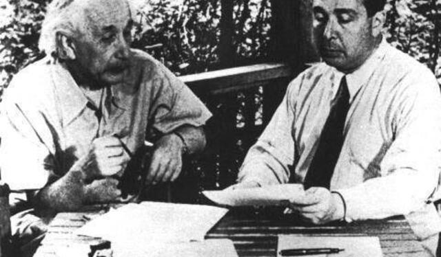 Albert Einstein y la carta al gobierno estadounidense en 1939. Foto: difusión   