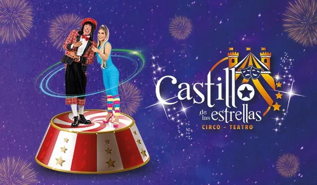 El Castillo de las estrellas es un circo - teatro. Foto: Cuponidad   