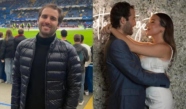 Francesco Balbi, novio y prometido de Ale Fuller es aficionado al fútbol y es amigo de fútbolistas como Paolo Guerrero, entre otros. Foto: composición LR/captura de Instagram   