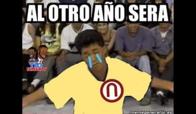 Un clásico meme para varios equipos peruanos. Foto: Twitter   