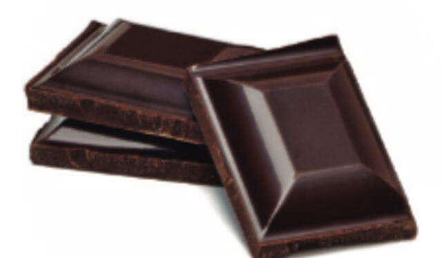 El chocolate negro regula el colesterol y mejora el funcionamiento del cerebro. Foto: difusión   