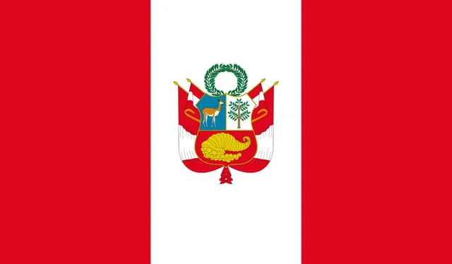bandera de guerra del Perú