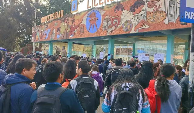  Estudiantes se quedaron sin clases. Foto: difusión    