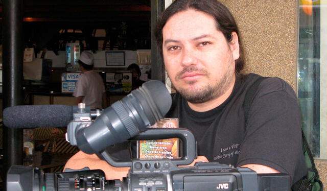 Cristian Cancho is the director of 'La farándula' among other short films of the fiction and experimental genre.  Photo: digital inkart   