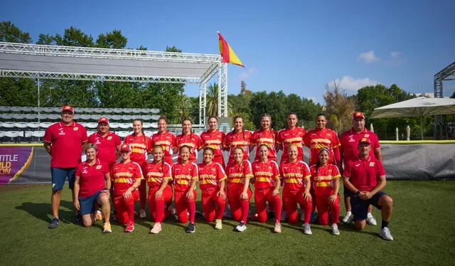 España forma parte del Mundial de Sóftbol Femenino 2023. Foto: España sóftbol   