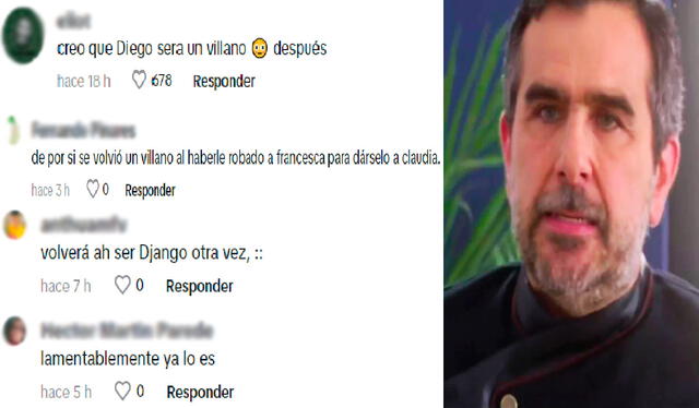 Diego sería el nuevo villano de 'Al fondo hay sitio', según fans. Foto: composición LR/América TV/TikTok   