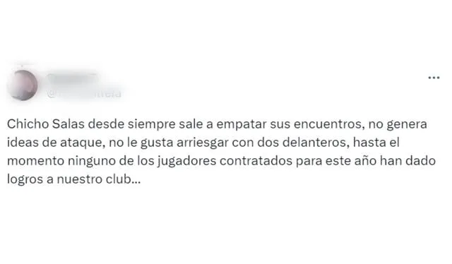  Reacciones de hinchas blanquiazules en las redes sociales tras el empate contra Universitario. Foto: Twitter.   