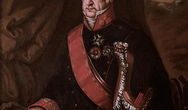 Retrato de José de la Serna, conservado en su casa de Jerez de la Frontera, España.